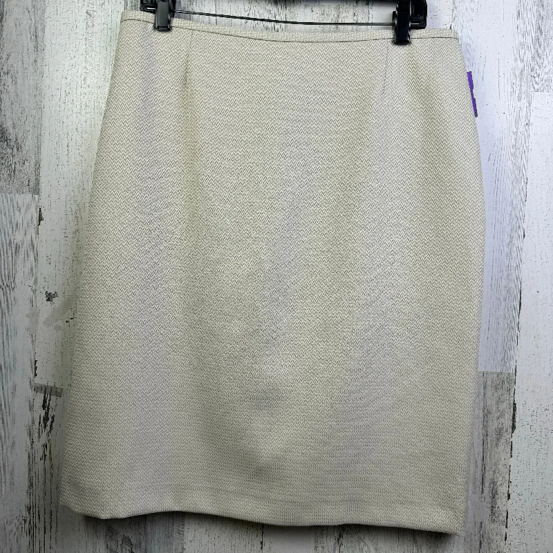 Beige Skirt Mini & Short Preston And New York, Size 10