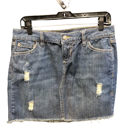 Blue Denim Skirt Mini & Short Old Navy, Size 6