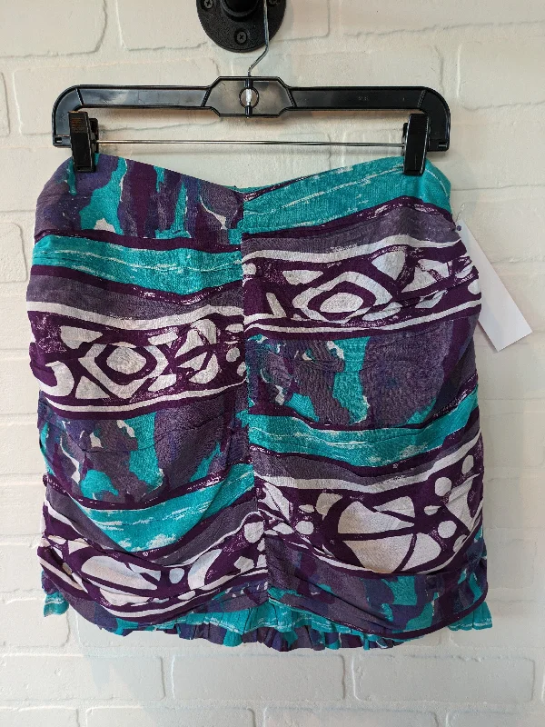 Blue & Purple Skirt Mini & Short Porridge, Size 8