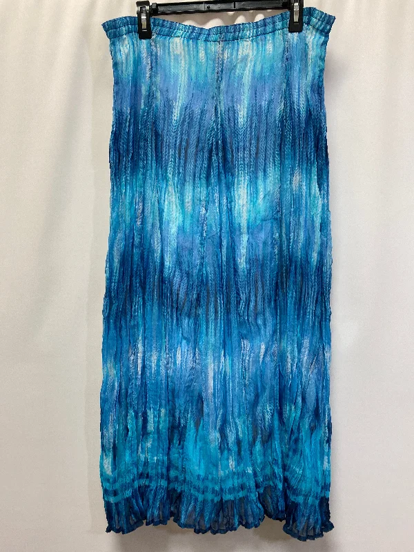 Blue Skirt Maxi Chicos, Size Xl