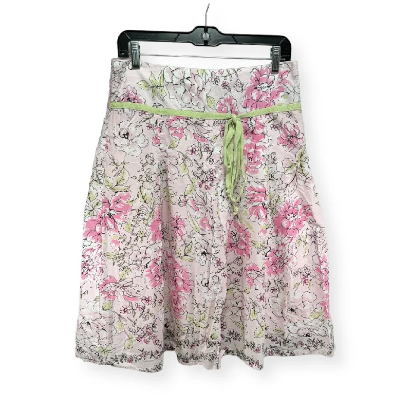 Floral Skirt Midi Miss Me, Size L