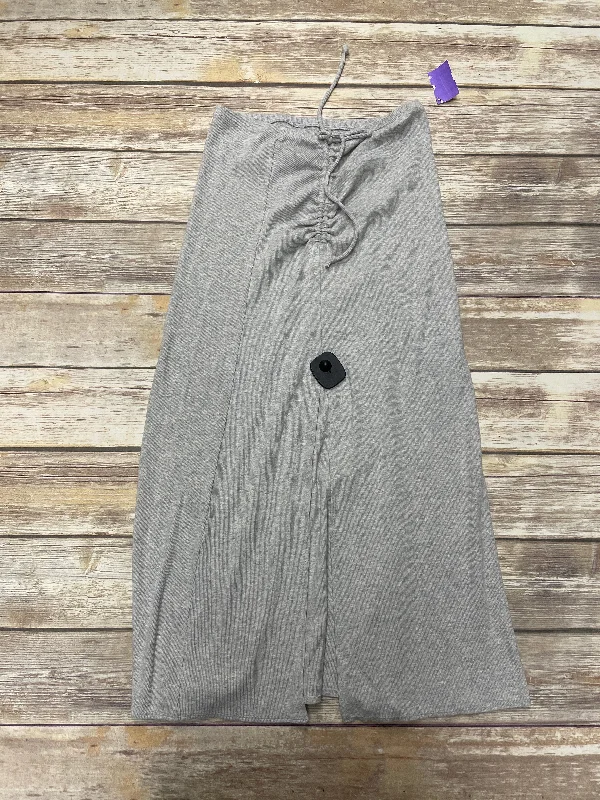 Grey Skirt Midi Aerie, Size S