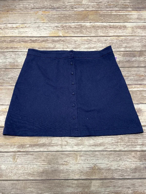 Navy Skirt Mini & Short Forever 21, Size 2x