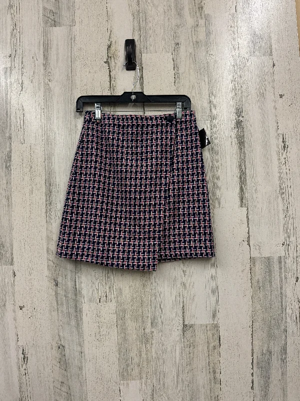 Navy Skirt Mini & Short Loft, Size 2