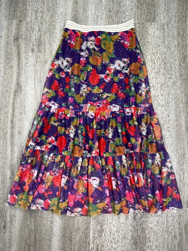 Purple Skirt Midi Kettlewell, Size M