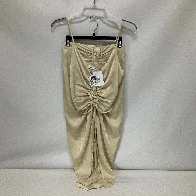 Tan Skirt Set 2pc Mustard Seed, Size S