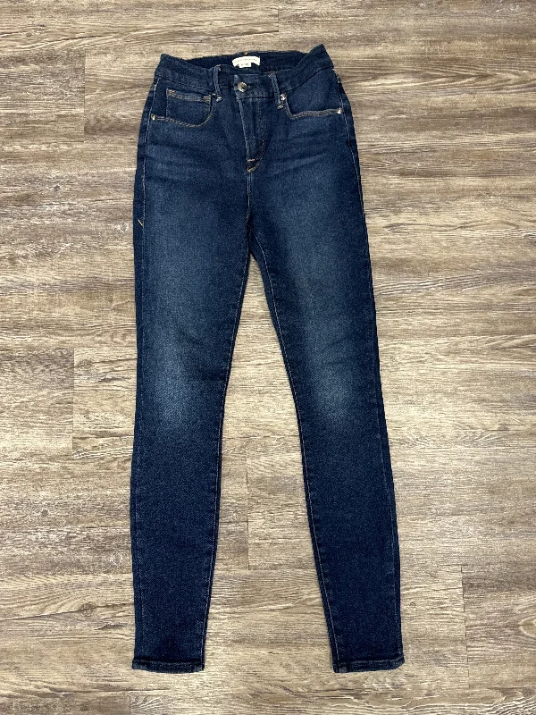 Jeans Designer By Good American In Blue Denim, Size: 2