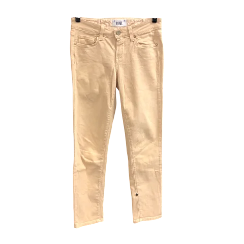 Jeans Designer By Paige In Beige, Size: 2