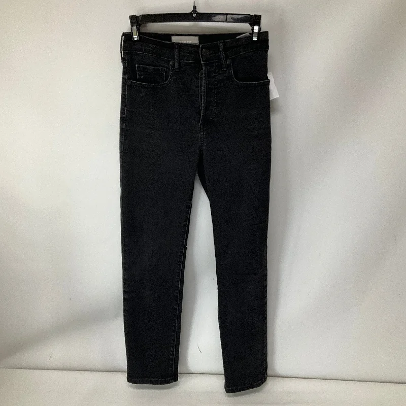 Jeans Skinny By Everlane In Black, Size: 4