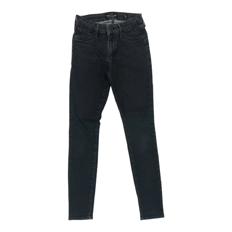 Jeans Skinny By Lucky Brand In Black Denim, Size:0