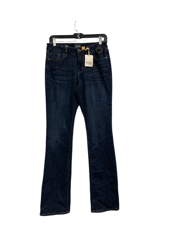 Jeans Straight By Ana In Blue Denim, Size: 6