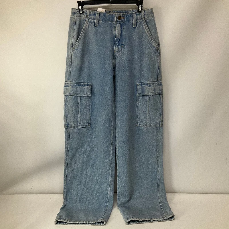 Jeans Straight By Levis In Blue Denim, Size: 0