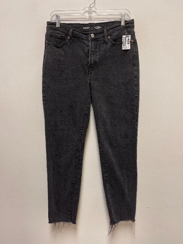 Jeans Straight By Old Navy In Grey Denim, Size: 8