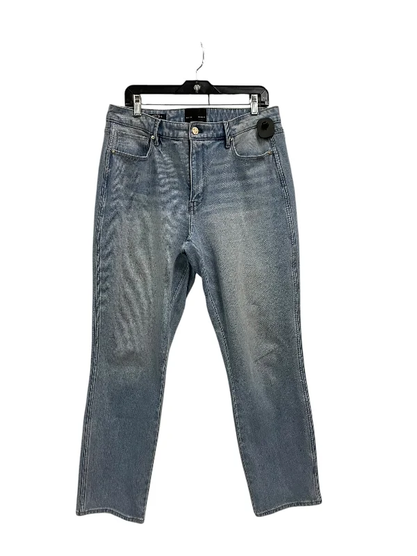 Jeans Straight By White House Black Market In Blue Denim, Size: 12