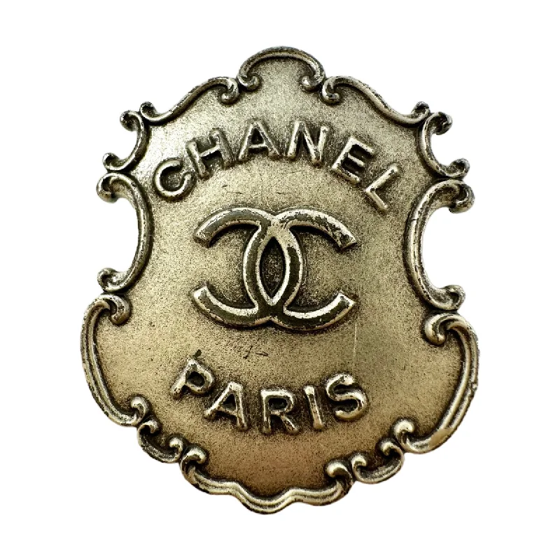 Chanel Paris Dallas Sheriff Badge Pin