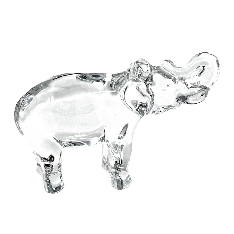 Crystal Elephant Trunk Up