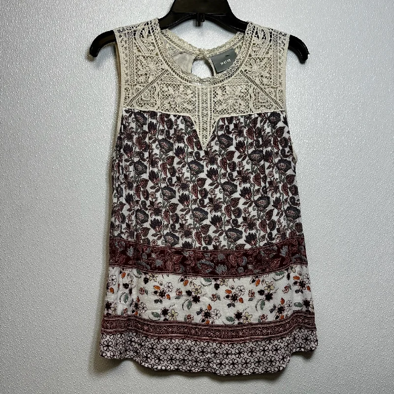 Top Sleeveless By Maeve  Size: M