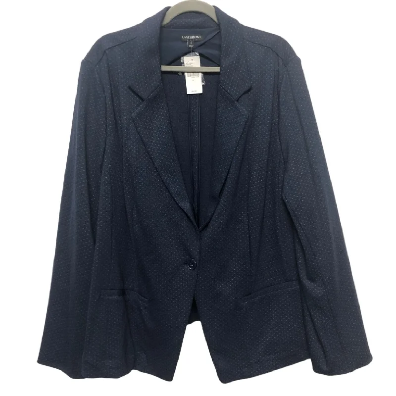 Blazer By Lane Bryant In Navy, Size: 24