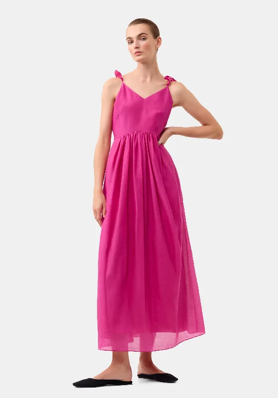 Harper Maxi Dress_Magenta