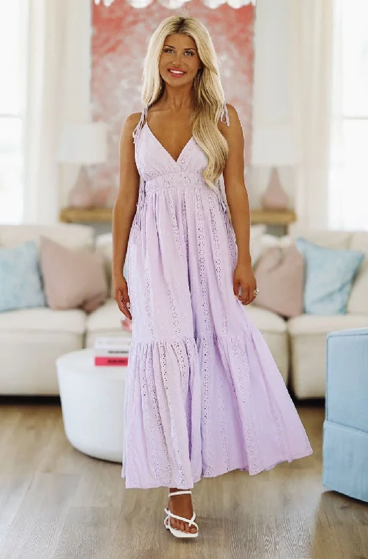 Likeable Lavender Maxi Dress - Light Purple