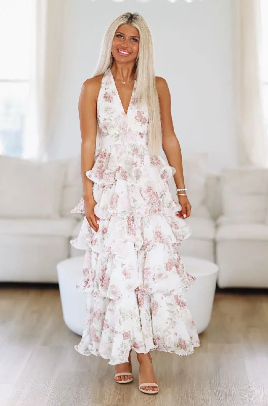 Wondering Ways Maxi Dress - Ivory