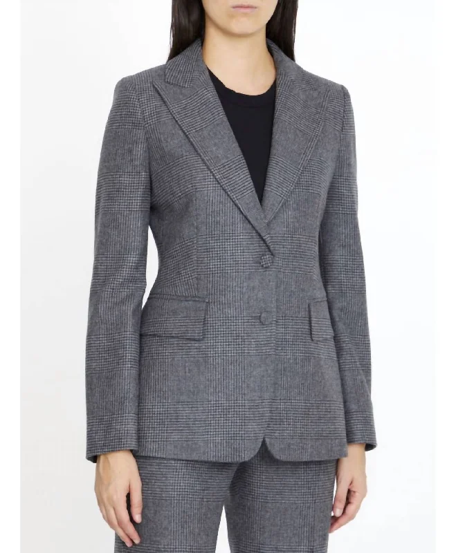 Catone Blazer And Radioso Radioso Trousers Pants Set In Grey