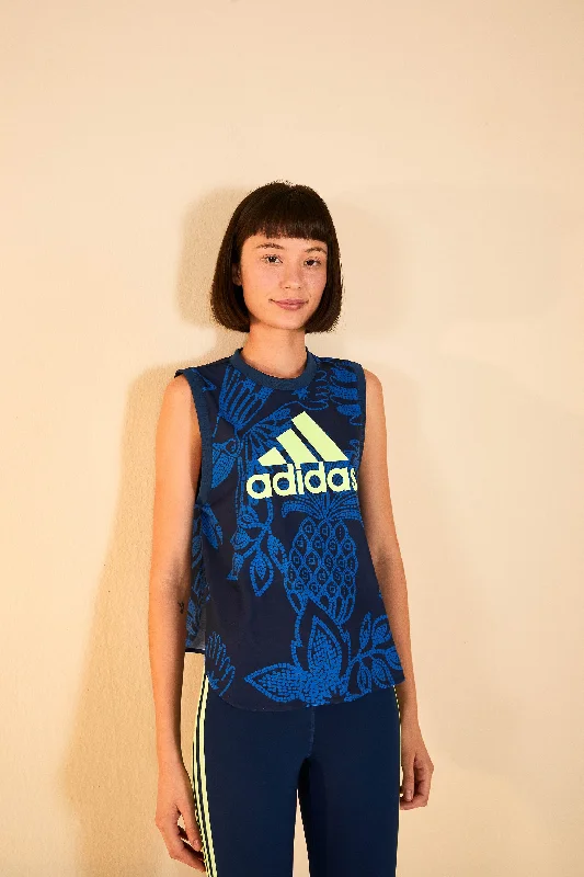 Adidas Farm Tank Top Blue