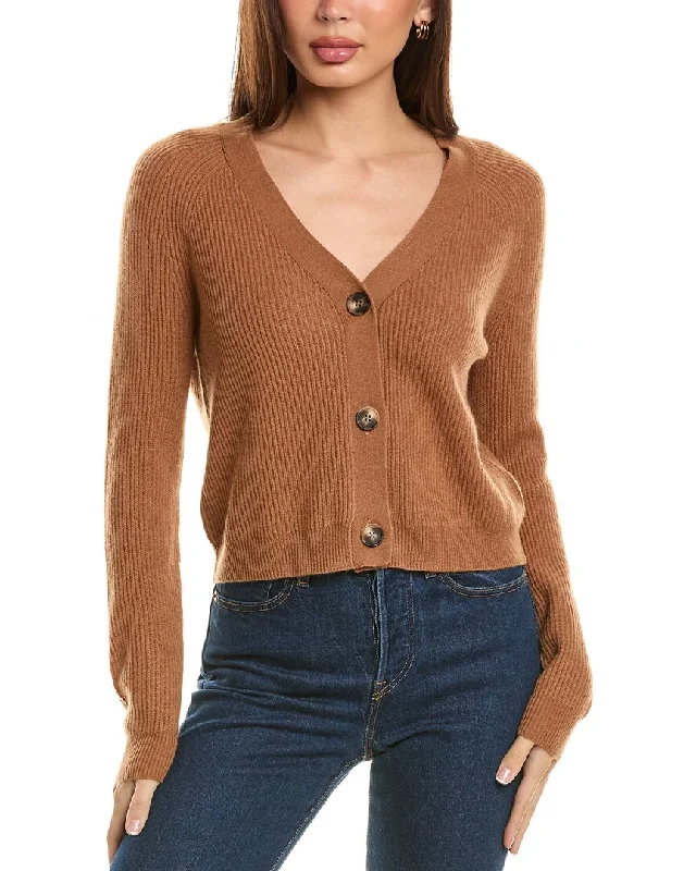 philosophy Ribbed Cashmere Cardigan