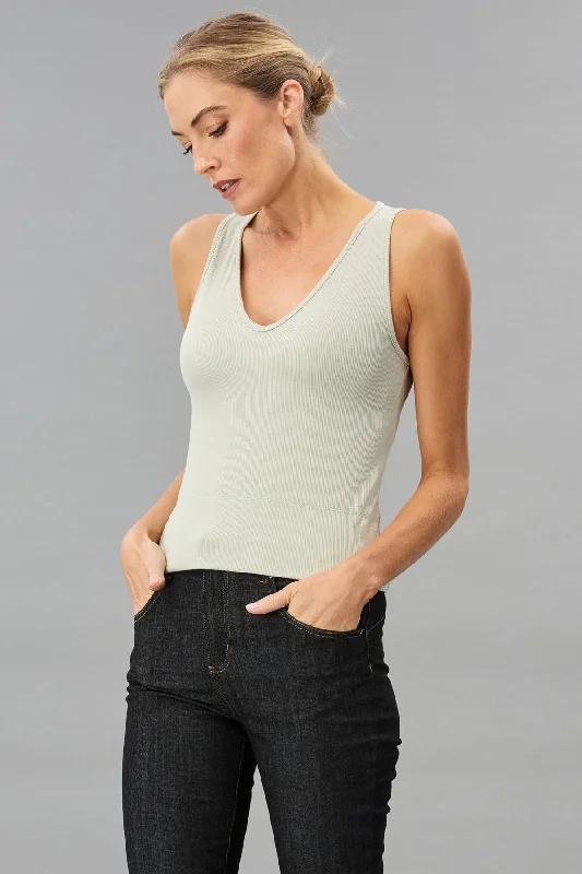 Wide Hem Rib Tank